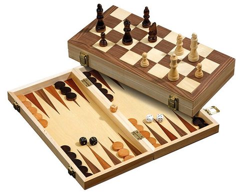 Philos Backgammon 3-1 Set 40mm