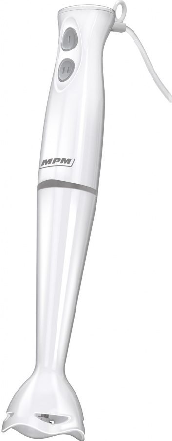 Mpm Mixeur Plongeant, Bras Mélangeur Amovible, Lames en Acier Inoxydable, 2 Vitesses, 200W