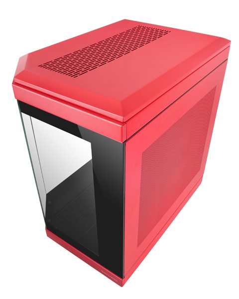 Mars Gaming MC-3T Moyenne Tour ATX Triple Verre Trempé 3x Emplacements PCI Verticaux USB-C 3.0