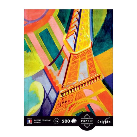 Sentosphere Puzzle 500 pièces Tour Eiffel par Robert Delaunay - Une œuvre d'art à assembler