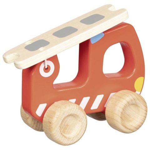 Goki Camion De Pompier Jouet Avec Échelle - Jouet De Pompier