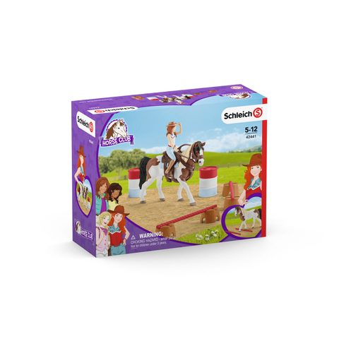 Schleich Kit d'équitation western d'Horse Club Hannah