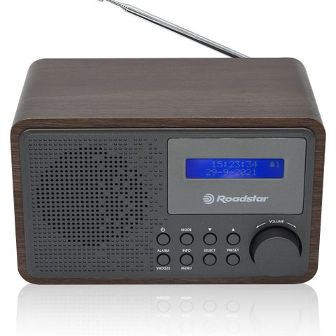 Roadstar HRA-700D+/WD Radio Portable Bois Numérique