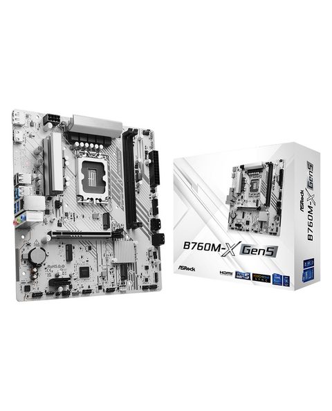 ASRock B760m-x Gen5 Intel B760 Lga 1700 Micro Atx