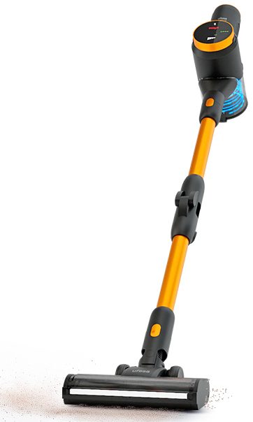 Ufesa Inspire U5 Digital Aspirateur-balai 2 En 1 Secteur Sec Sans Sac 0,5 L 300 W Noir, Jaune 2 Ah