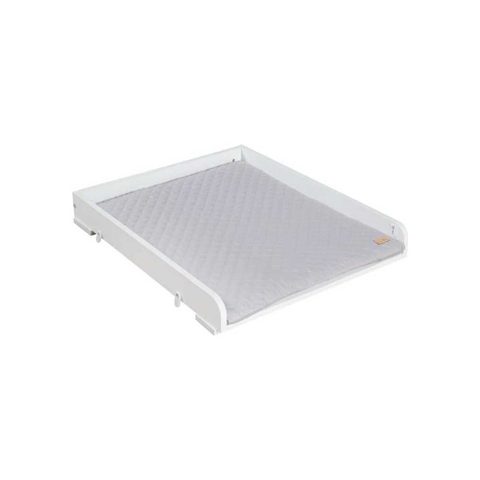 Roba Plan à langer - Pour machines à laver - Matelas Style gris inclus - Bois