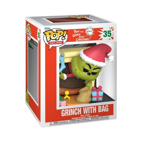 Funko Figurine Pop Deluxe Htgsc Grinch W Bag