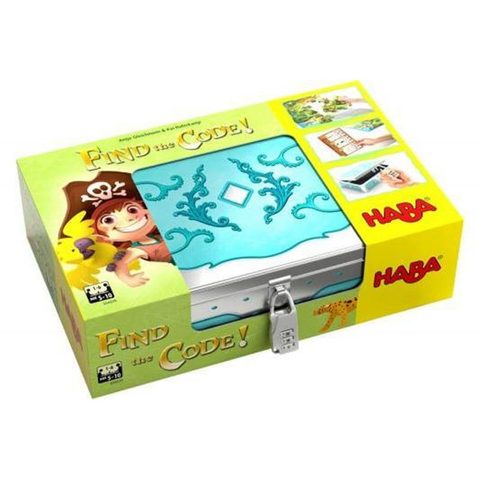 Haba Jeu De Société Find The Code ! Ile Des Pirates