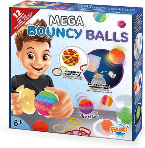 Buki C Mega Balles Rebondissantes Multicolor Plastique