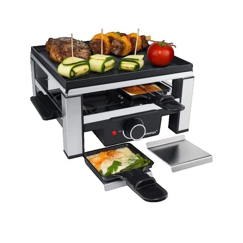 Steba Appareil À Raclette Rc 104 900w Surface De Cuisson 25 X 25 Cm