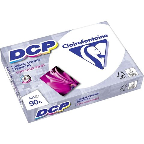 Clairefontaine Papier A4 DCP - 90g - Ramette de 500 feuilles