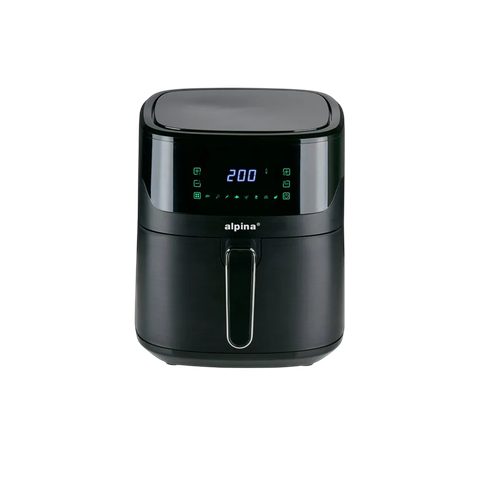 Alpina Friteuse Sans Huile Airfryer Xl 6l 1600w 8 Programmes