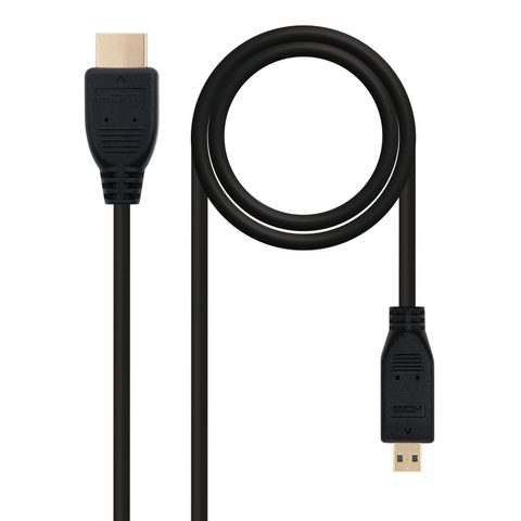 Nanocable 10.15.3502 câble HDMI 1,8 m HDMI Type A (Standard) HDMI Type D (Micro)