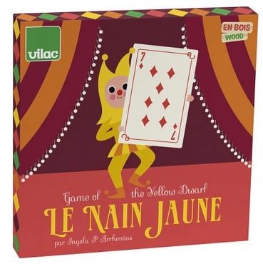 Vilac Jeu De Société Le Nain Jaune Multicolor Bois