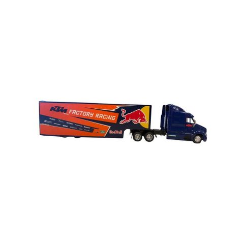 Newray Miniature Camion Collection Peterbilt T387 Ktm Red Bull 2017 1/43 Métal+plastique Bleu/rouge
