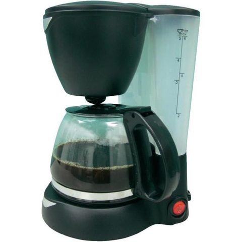 HTC Equipement Cafetière à filtre 0,6 L 170 W 12V pour voiture 6 tasses