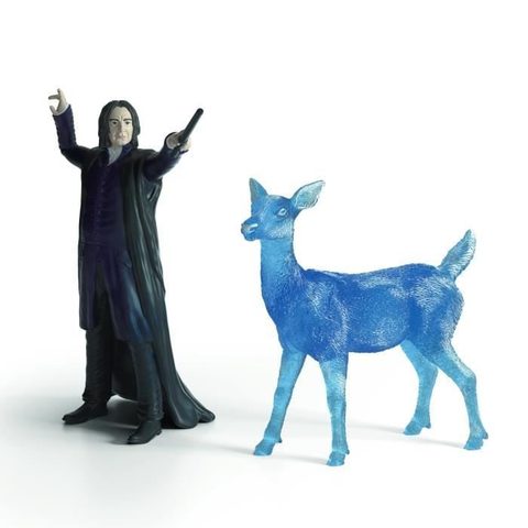 Schleich Figurines Rogue et son Patronus, 42683 Harry Potter, Pour enfant des 6 ans