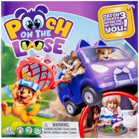 Jazwares Toutou en cavale - Jeu de plateau - chiots gourmands