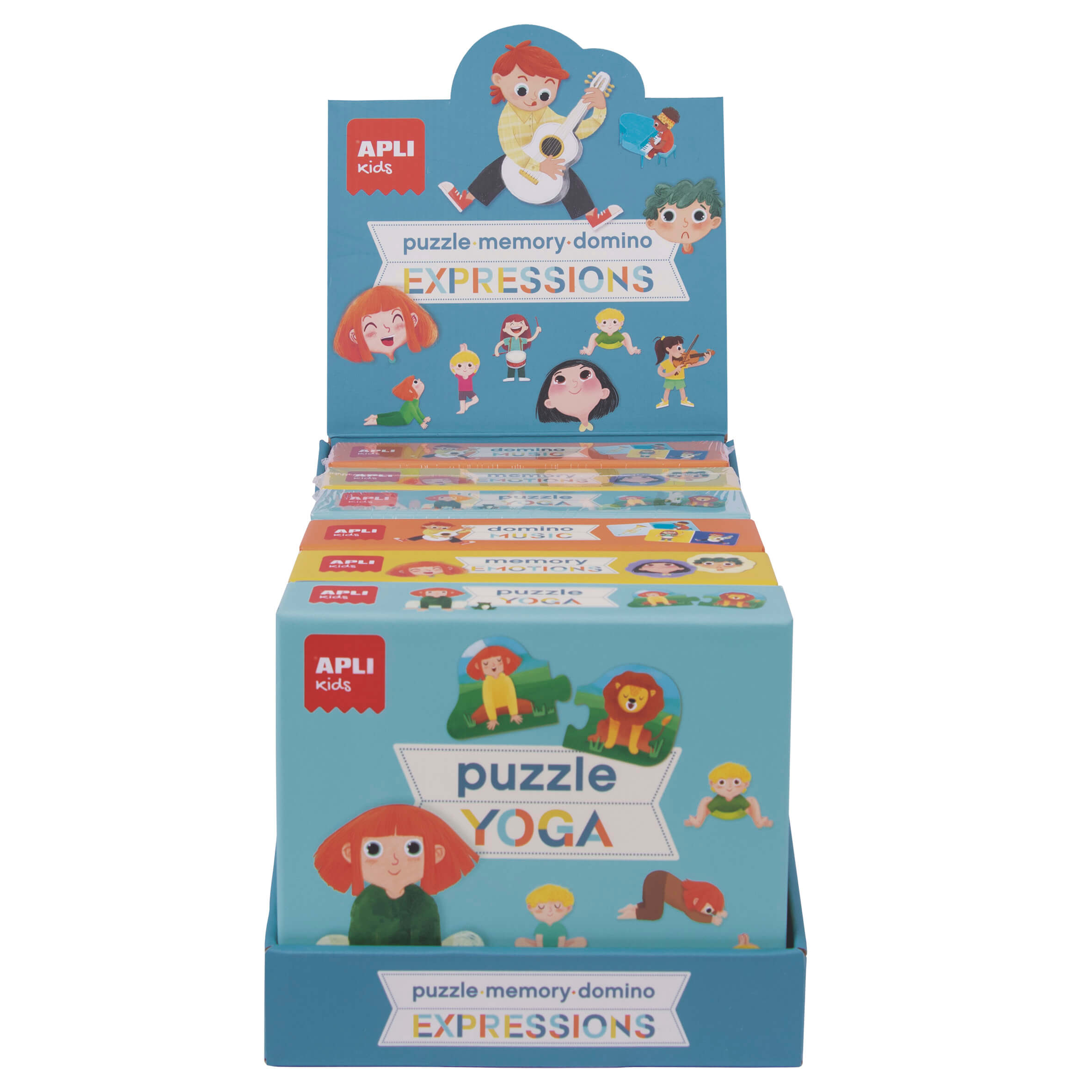Apli Jeu de société Kids Display Expressions Collection 3 ans