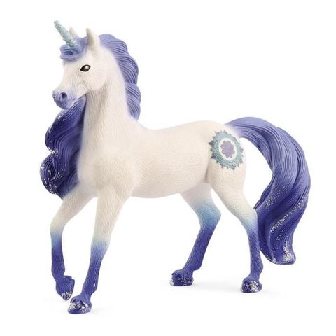 Schleich Figurine - Licorne Mandala, étalon - Bayala - Mixte - 5 ans et plus
