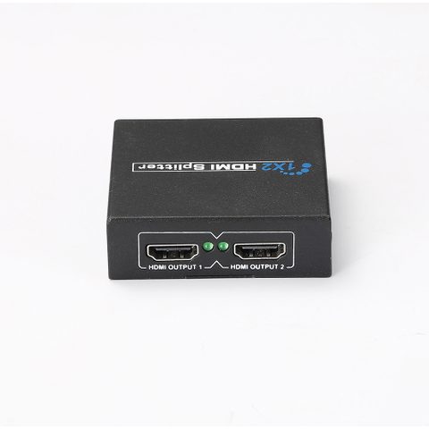 D2 Diffusion Splitter Hdmi 1 Entrée 2 Sorties Full Hd 1080p Compatible 3d Et Hdcp Indicateur Led - Plug & Play
