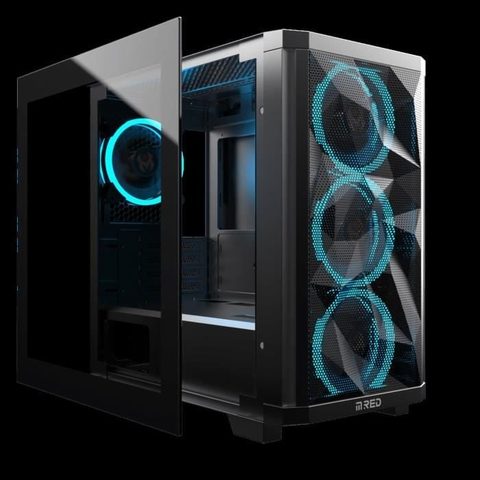 Mred Boîtier Pc Gamer - Rgb Stardust Mini