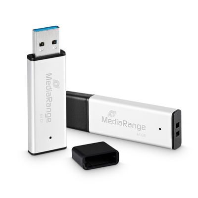 Mediarange Clé USB MR1901 64 Go USB-A 3.2 Gen 1 200 Mo/s