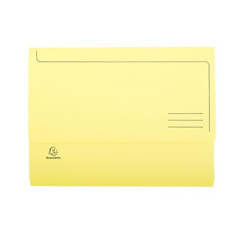 Exacompta 47979e Fichier Carton Jaune A4