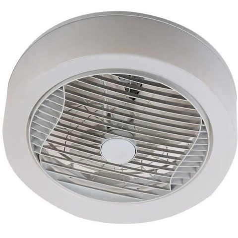 Farelek Ventilateur de Plafond avec Lumière Air-light Crown 95W 40cm LED 24W Télécommande Reversible