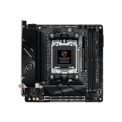 ASRock B650I AM5 Mini ITX Phantom Gaming Lightning DDR5 WiFi 6E 2,5 GHz LAN M.2 Gen5