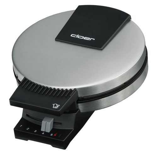 Cloer 189 1 Gauffre(s) 930 W Noir, Acier Inoxydable