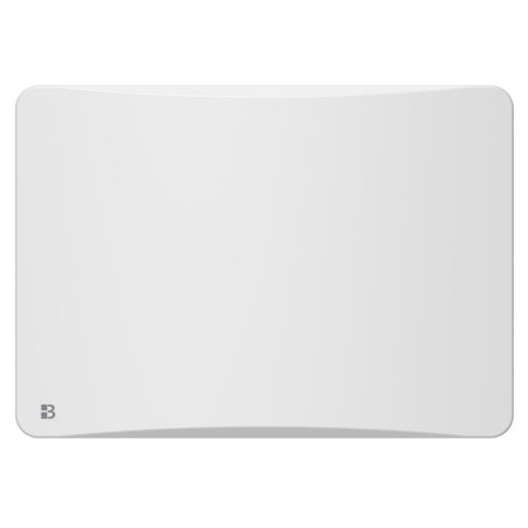 Bestherm Radiateur électrique fixe à inertie sèche fonte + film avec thermostat interchangeable 1000W ALMEA horizontal