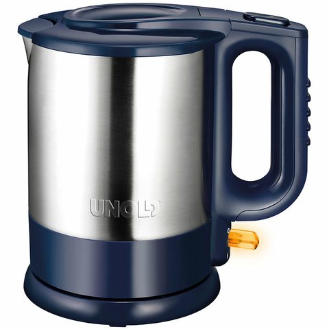 Unold 18018 Bouilloire 1,5 L 2200 W Bleu, Acier Inoxydable