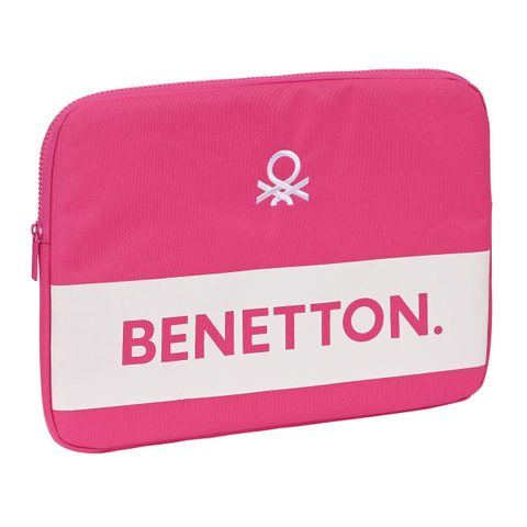 Benetton Housse D'ordinateur Portable Raspberry Fuchsia (34 X 25 X 2 Cm)