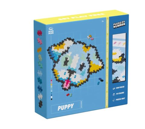Plus Plus Puzzle 2d Chiot 500 Pièces