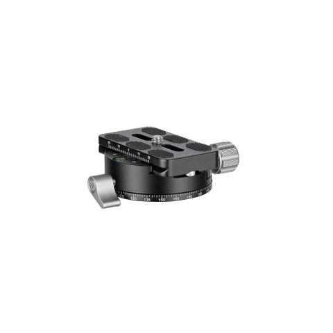 Leofoto Clamp panoramique PAN-02 avec plaque rapide QP-70 et sac