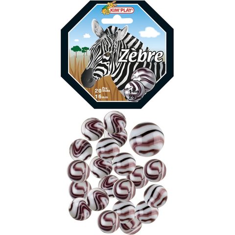 Kim Play 20 Billes+1 Calot Zebre Cou500839