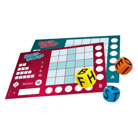 White Goblin Kreuzworträtsel - Würfelspiel (Néerlandais)