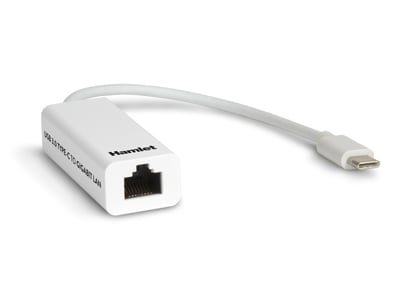 Hamlet Tarjeta de HNU3GIGATC USB Type-C 1000 Mbit/s Gigabit Ethernet