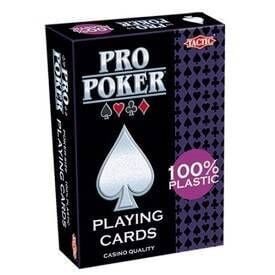 Tactic Jeu De Cartes Pro Poker 52 Cartes Multicolor Plastique