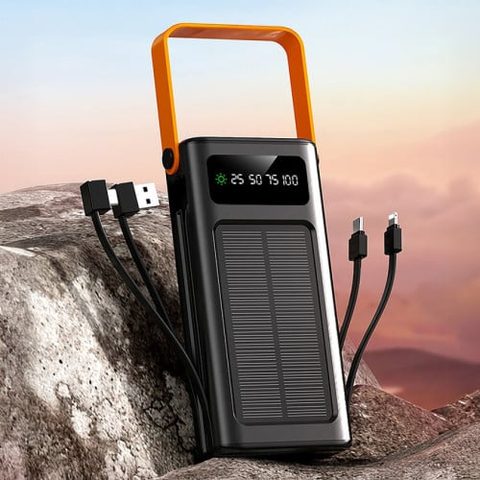 Magneticland Batterie externe solaire 20000 mAh