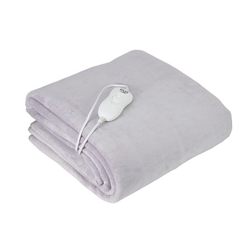Adler Ad 7425 Couverture Et Coussin Chauffant Couverture Chauffante 60 W Gris Polyester