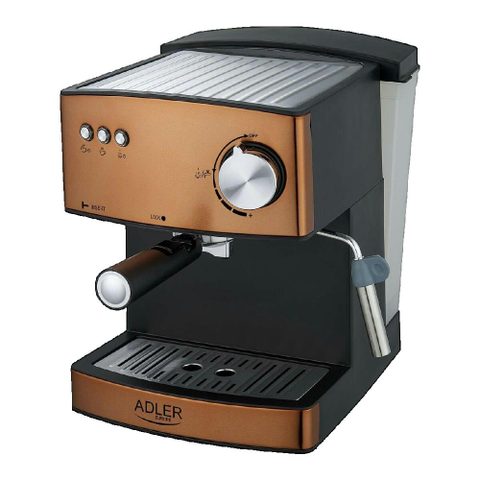 Adler Machine à café, cafetière expresso AD 4404cr