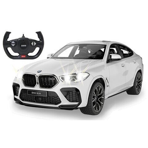 Jamara Voiture Radiocommandée Bmw X6 M 1:14 830 G Blanc Autre