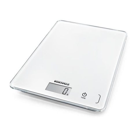 Soehnle 0861501 - Balance Electronique Compact Blanche - 61501 - 5 Kg/1g