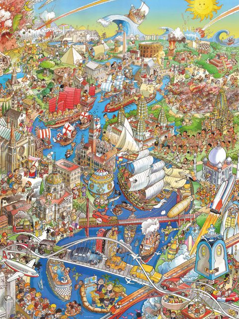 Heye Puzzle Puz.histoire Rivière 1500 3h