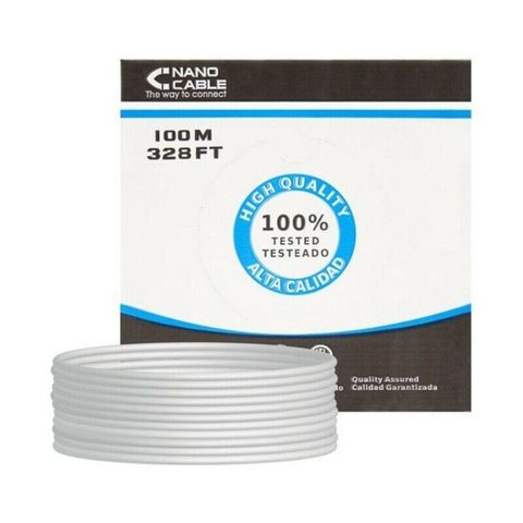 Nanocable 10.20.0302-FLEX câble de réseau Gris 100 m Cat5e U/UTP (UTP)
