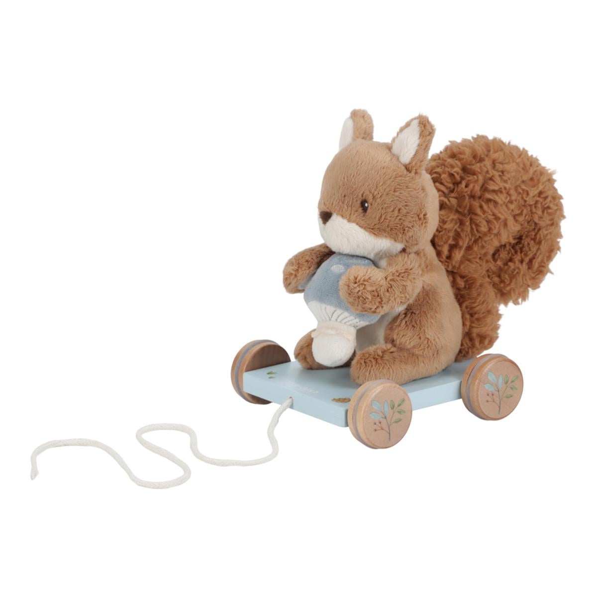 Little Dutch Peluche À Tirer Forest Friends Écureuil 20 X 16 Cm