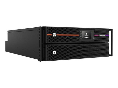 Vertiv Sai 6 kVA Batterie Plomb Acide 3 Heures USB LCD 4U Rack Tour