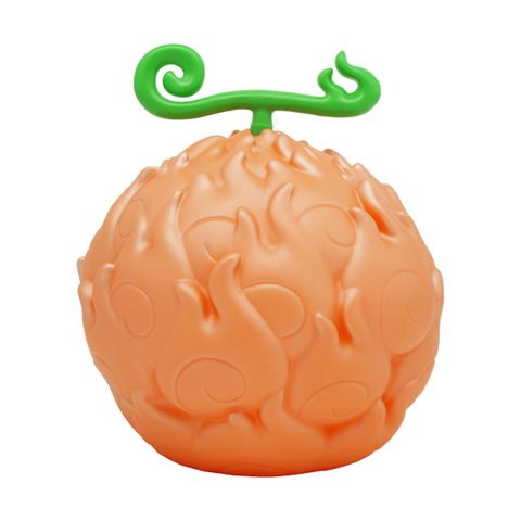 Teknofun Diffuseur Lumière Led One Piece Flame 20cm Avec 2 Modes D'éclairage Orange